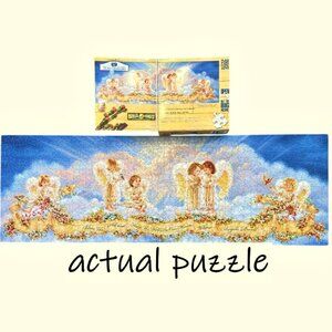 Worlds Longest Panoramic Puzzle Angels Bless Our Home 1000 Piece Dona Gelsinger